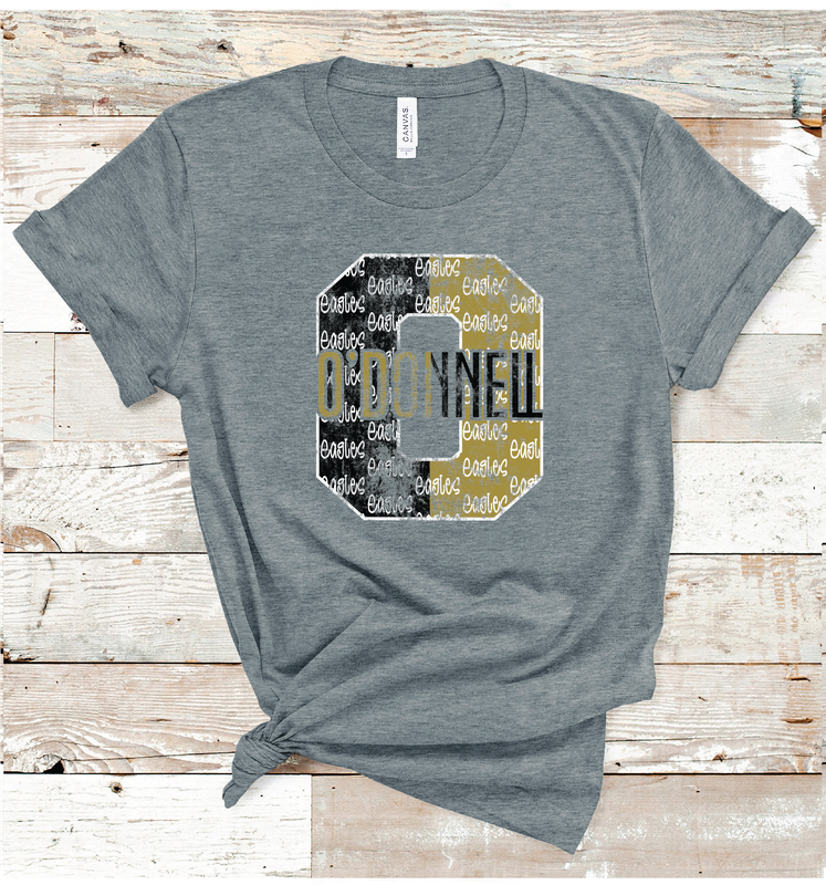 2024 O&#39;DONNELL EAGLES LETTER  (DARK GRAY)