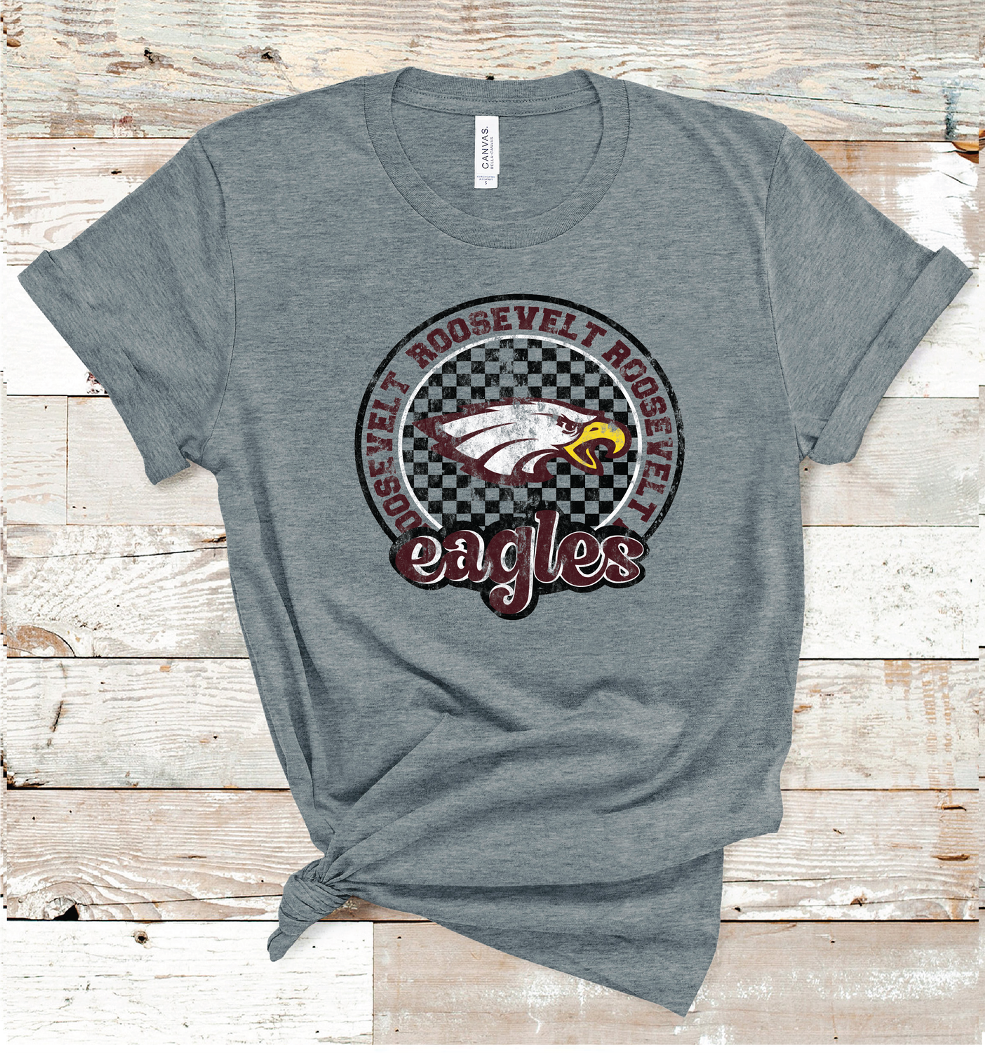 2024 ROOSEVELT CHECKERED CIRCLE  (DARK GRAY)