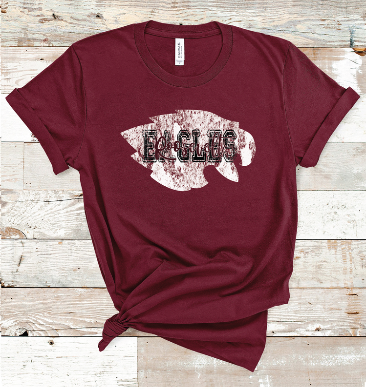 2024 ROOSEVELT EAGLES VINTAGE  (MAROON)