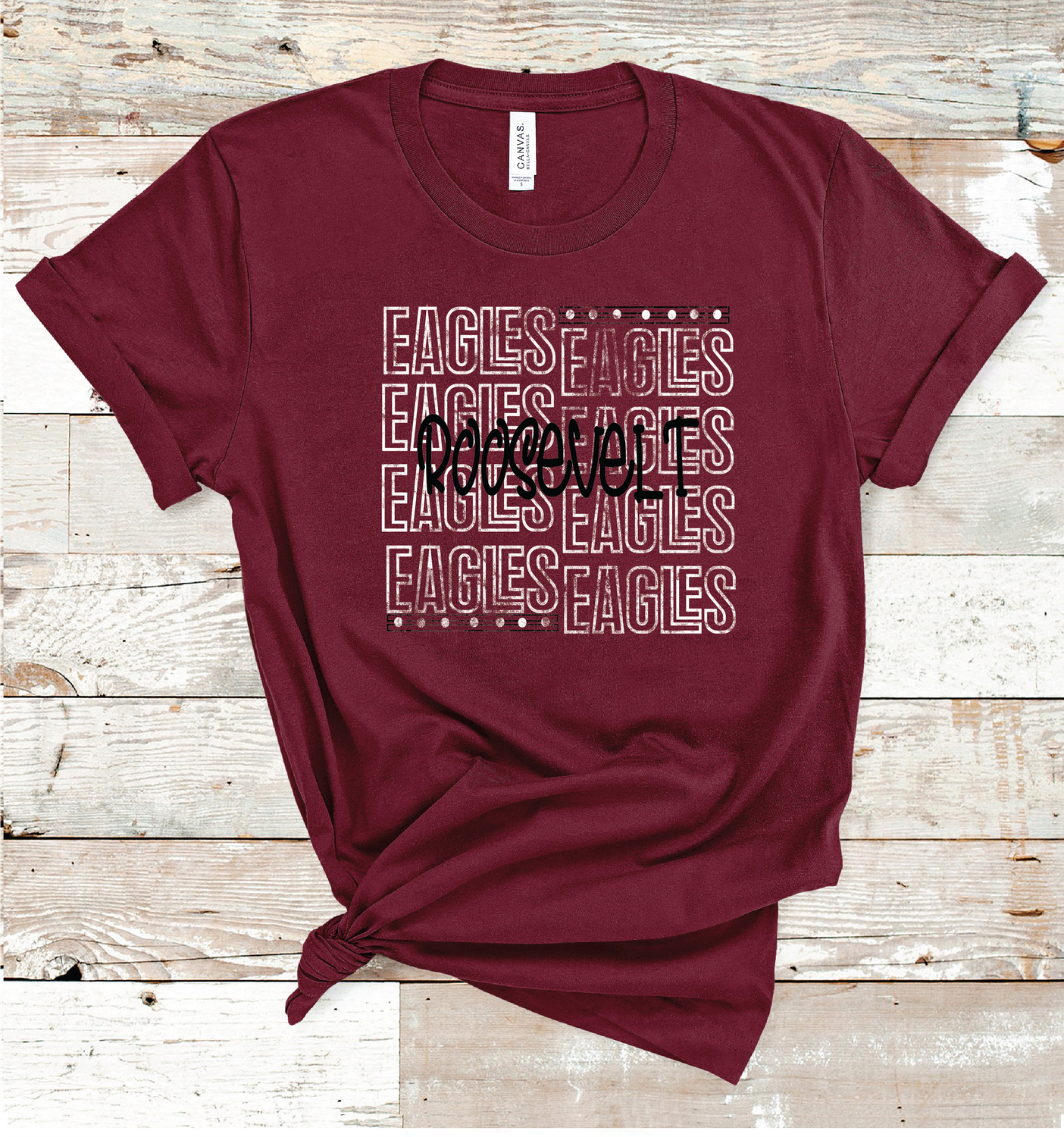 2024 ROOSEVELT EAGLES OUTLINE  (MAROON)