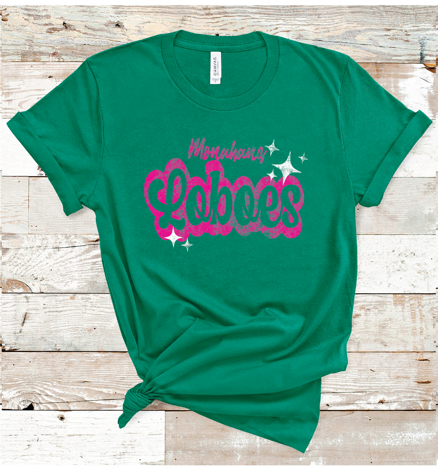 2024 MONAHANS PINK WORDING  (HEATHER GREEN)