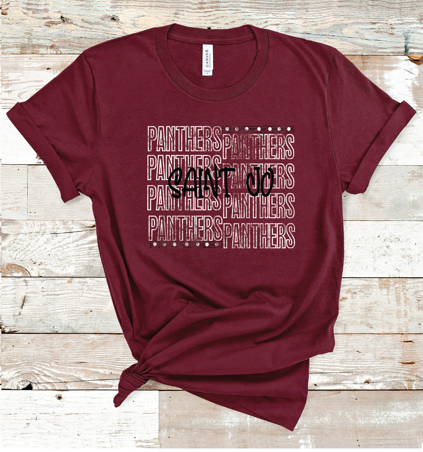 2024 SAINT JO PANTHERS OUTLINE (MAROON)