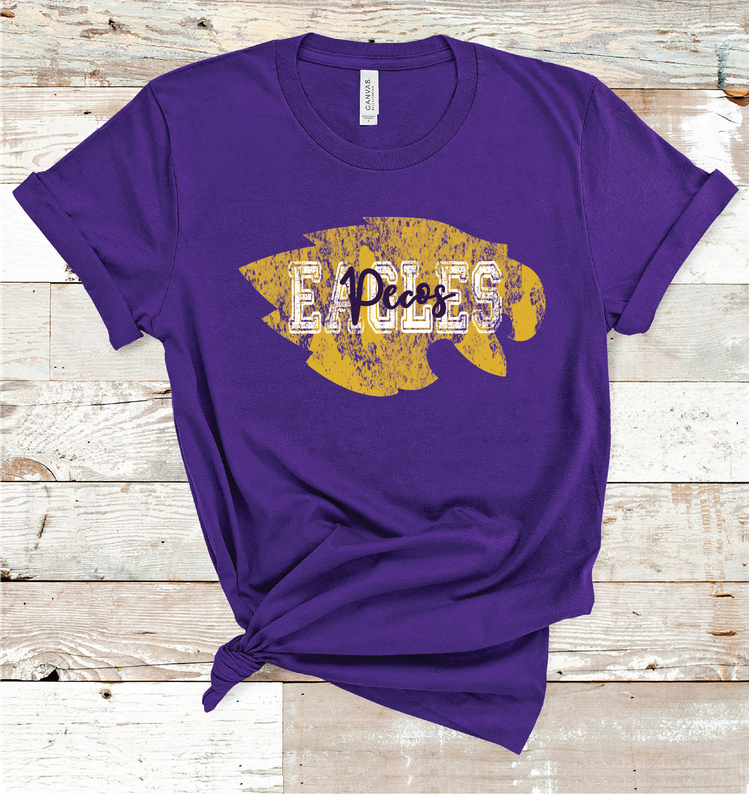 2024 PECOS EAGLES VINTAGE (PURPLE)
