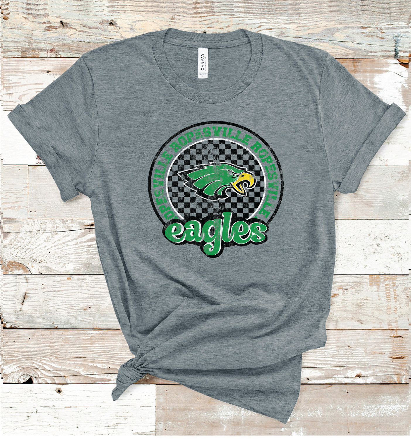 2024 ROPESVILLE CHECKERED CIRCLE (DARK GRAY)