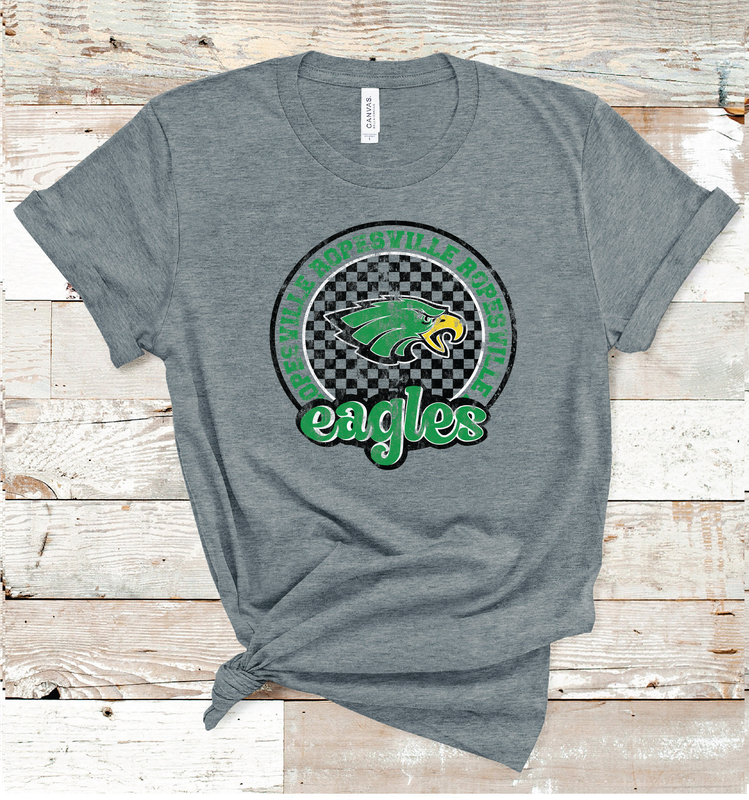 2024 ROPESVILLE CHECKERED CIRCLE (DARK GRAY)