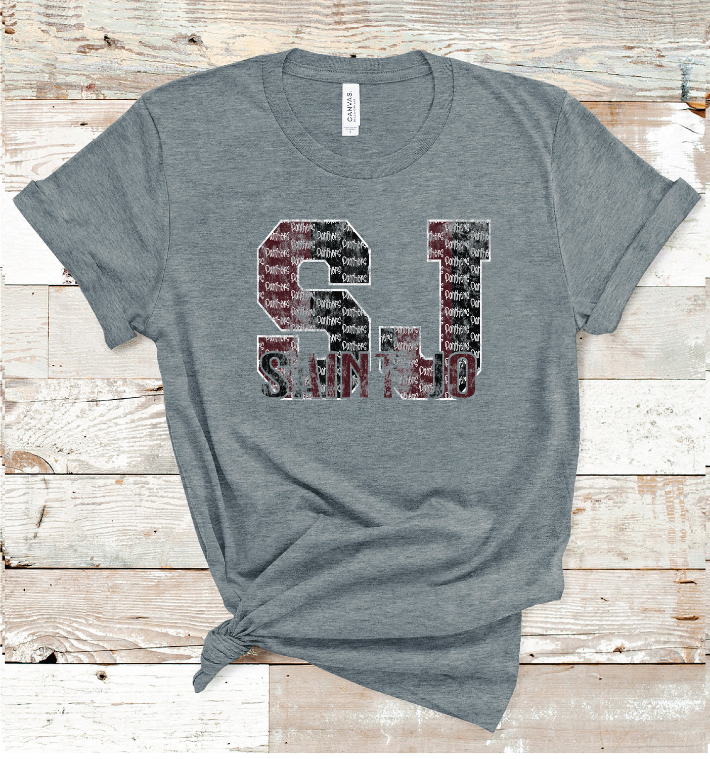 2024 SAINT JO PANTHERS LETTER (DARK GRAY)