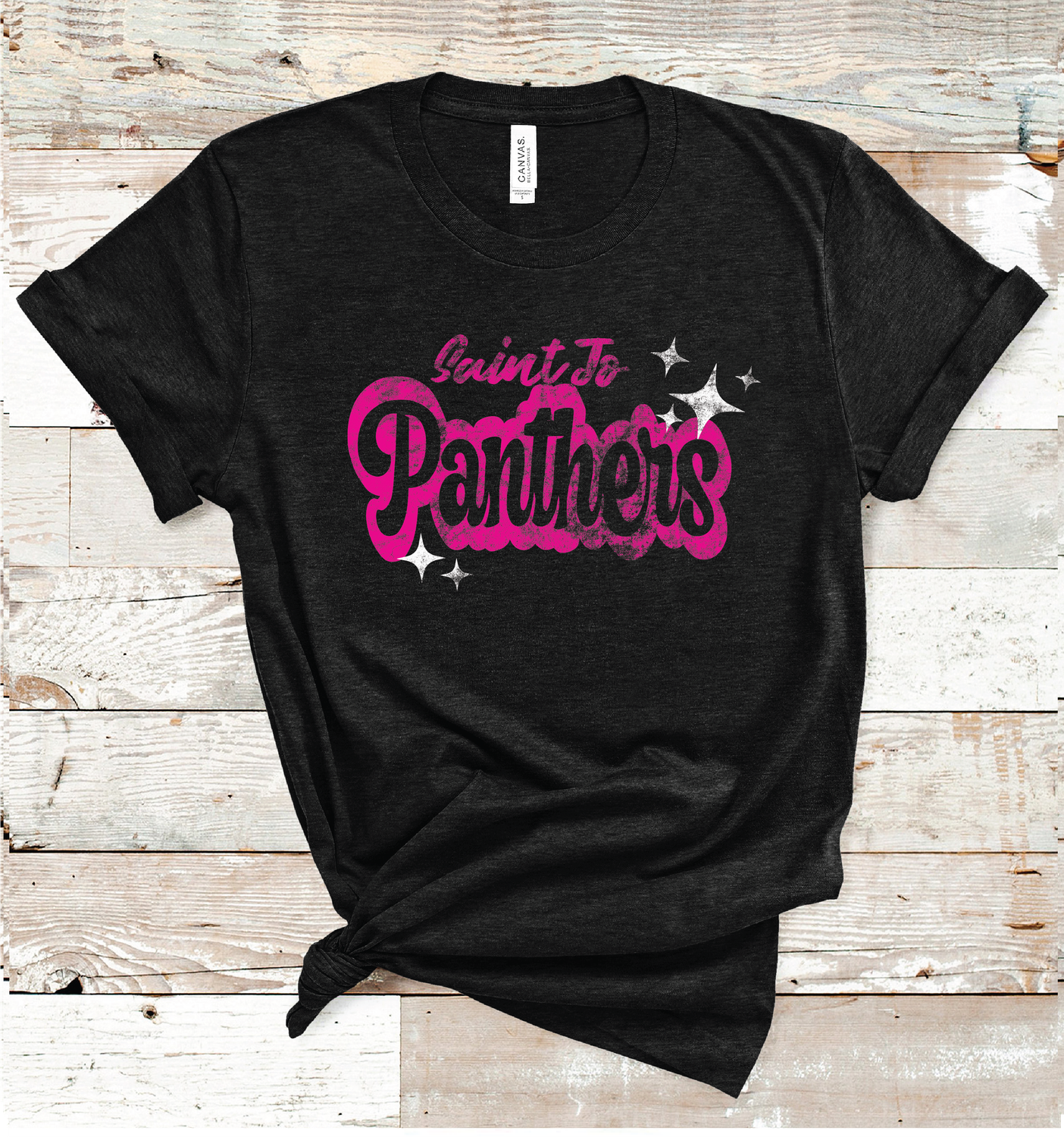 2024 SAINT JO PANTHERS PINK (HEATHER BLACK)