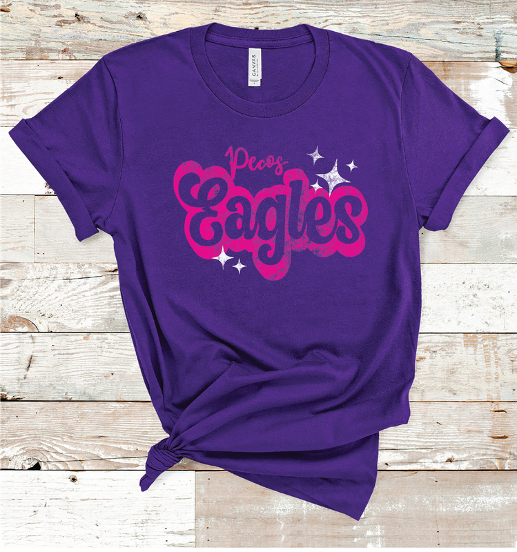 2024 PECOS EAGLES PINK WORDING (PURPLE)