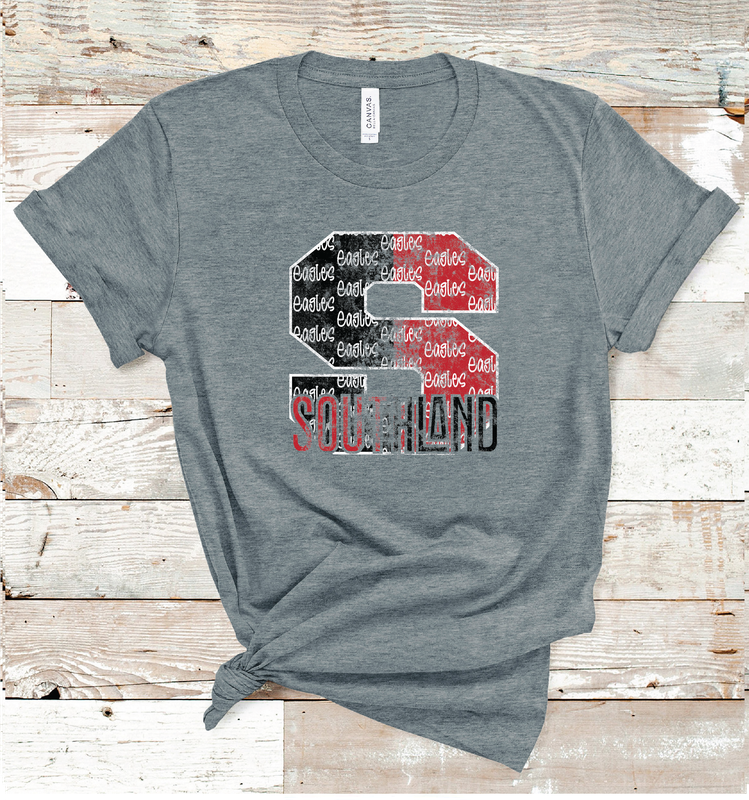2024 SOUTHLAND EAGLES LETTER (DARK GRAY)