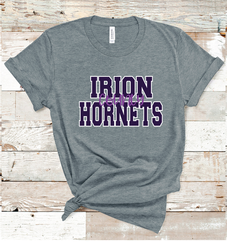 2024 IRION COUNTY SCHOOL COLORS (DARK GRAY)