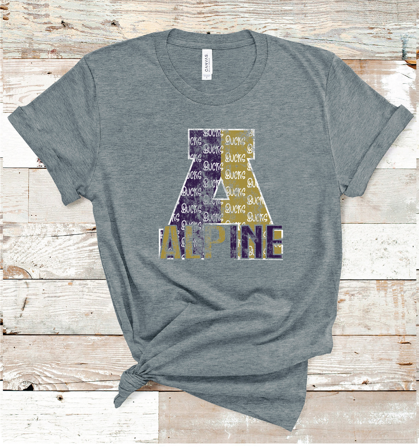 2024 ALPINE BUCKS LETTER (DARK GRAY)