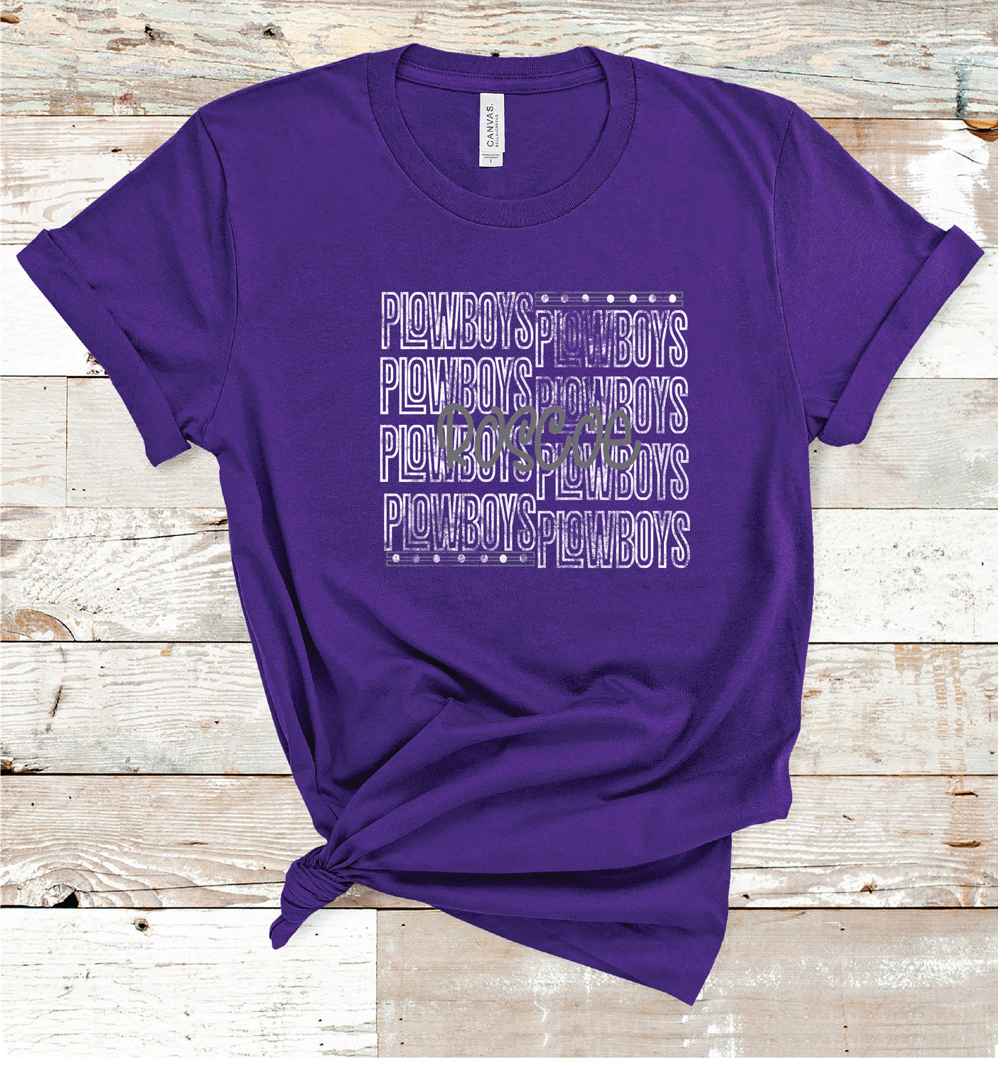 2024 ROSCOE PLOWBOYS OUTLINE (PURPLE)