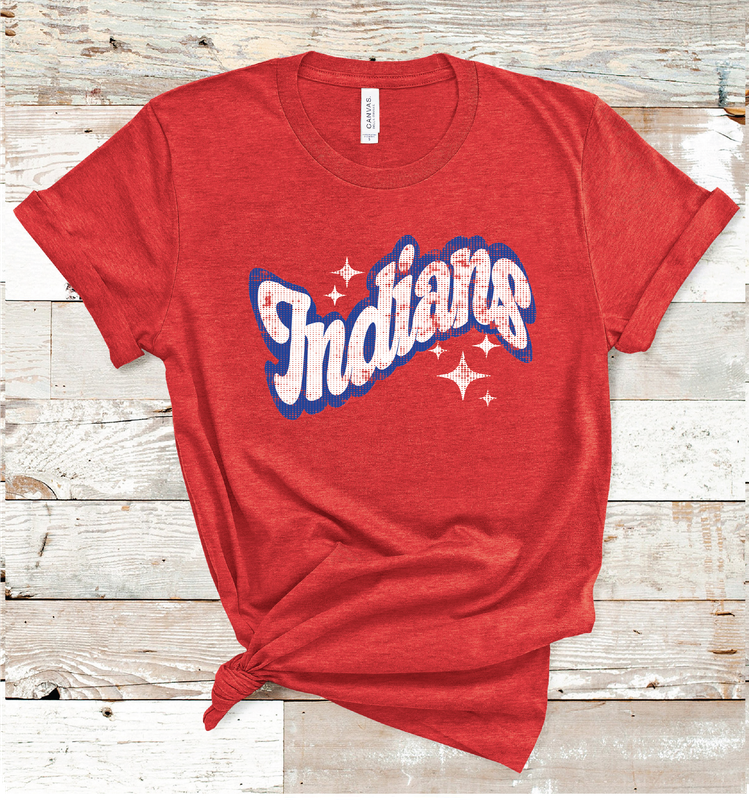 2024 JIM NED INDIANS GROOVY  (HEATHER RED)