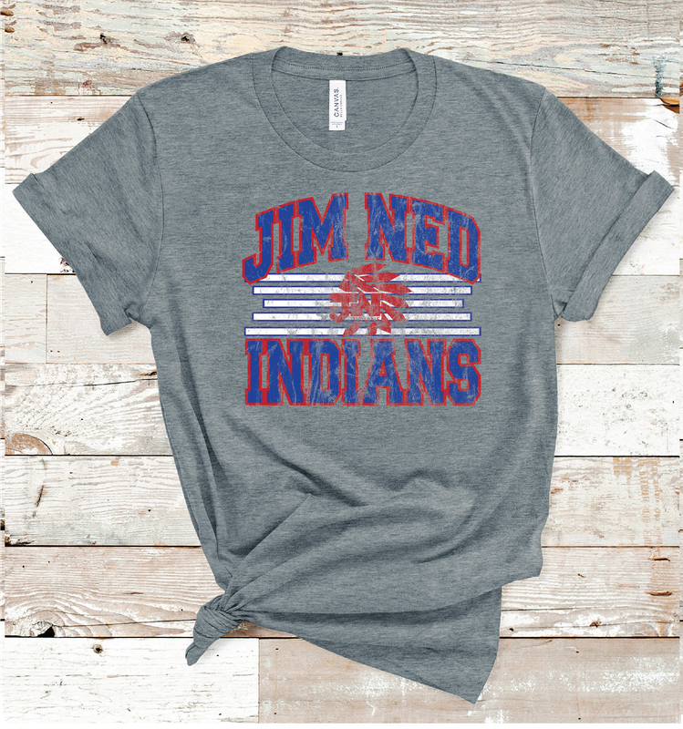 2024 JIM NED OLD SCHOOL  (DARK GRAY)