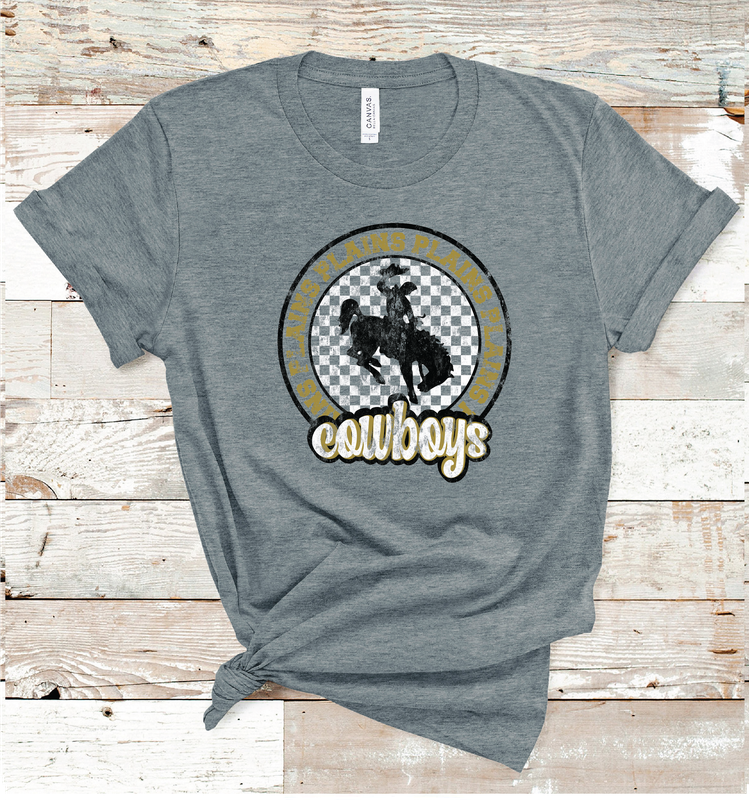 2024 PLAINS CHECKERED CIRCLE  (DARK GRAY)