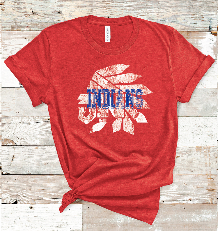 2024 JIM NED VINTAGE MASCOT  (HEATHER RED)