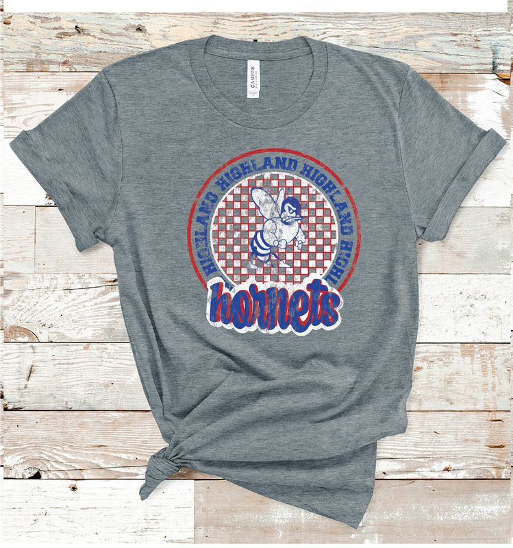 2024 HIGHLAND CHECKERED CIRCLE  (DARK GRAY)