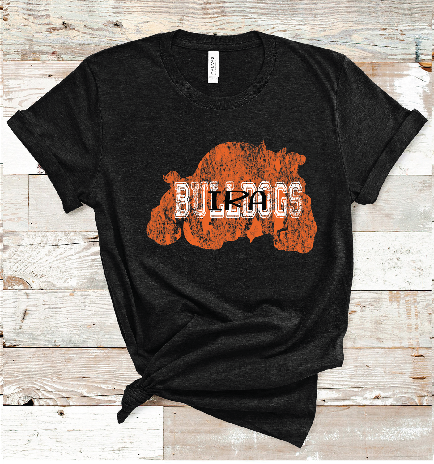 2024 IRA BULLDOGS VINTAGE ( HEATHER BLACK)