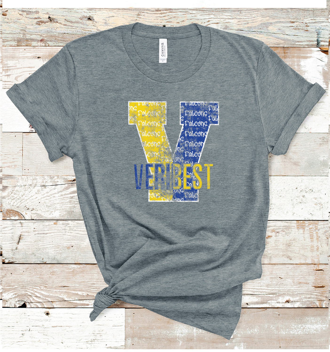 2024 VERIBEST FALCONS LETTER (DARK GRAY)