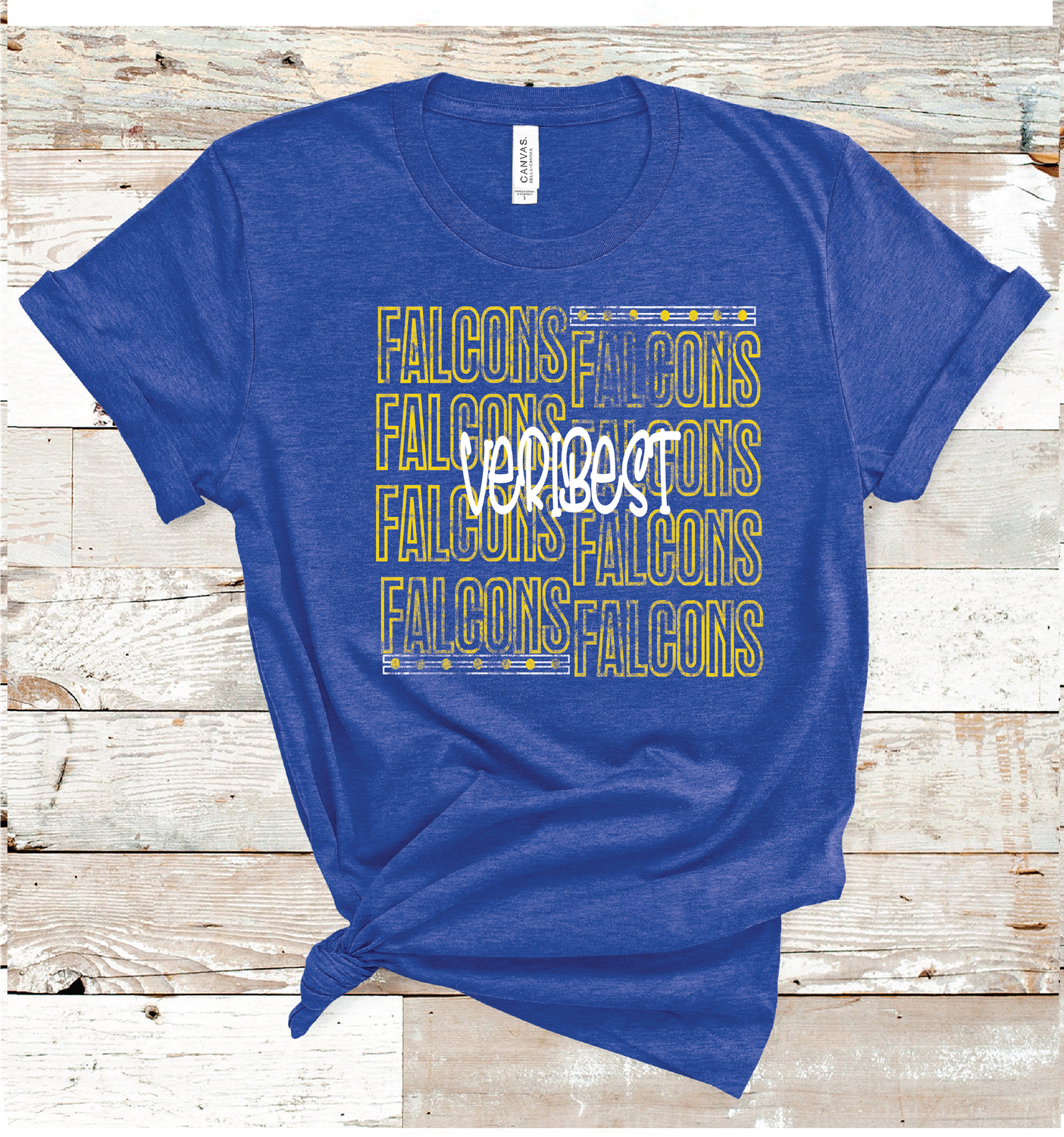 2024 VERIBEST FALCONS OUTLINE  (HEATHER BLUE)