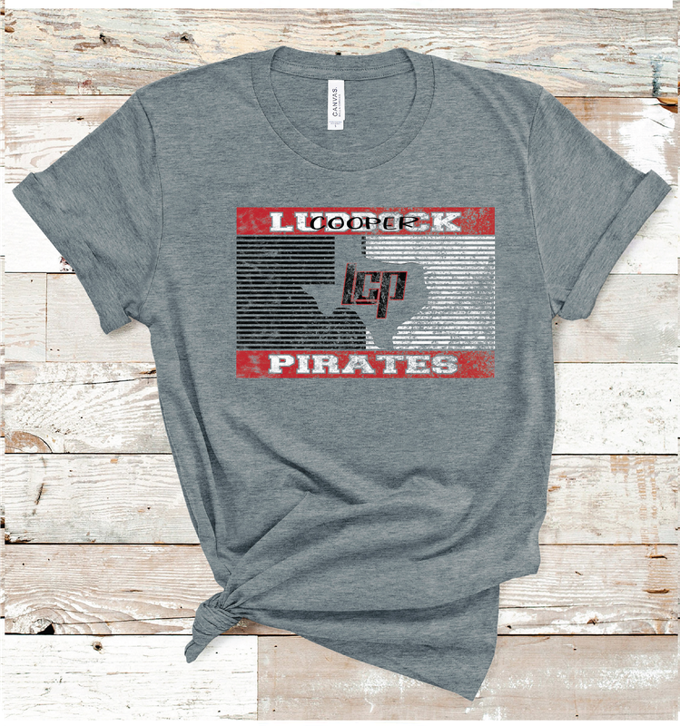 2024 LUBBOCK COOPER PIRATES TX STRIPE ( B D GRAY)