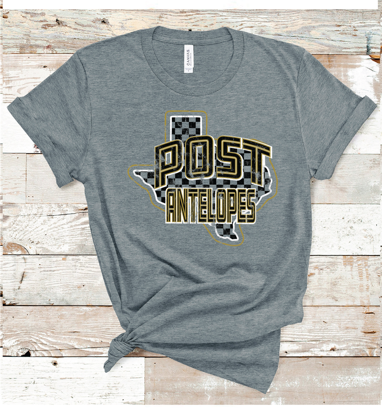 2024 POST ANTELOPES DBL TEXAS ( DARK GRAY)