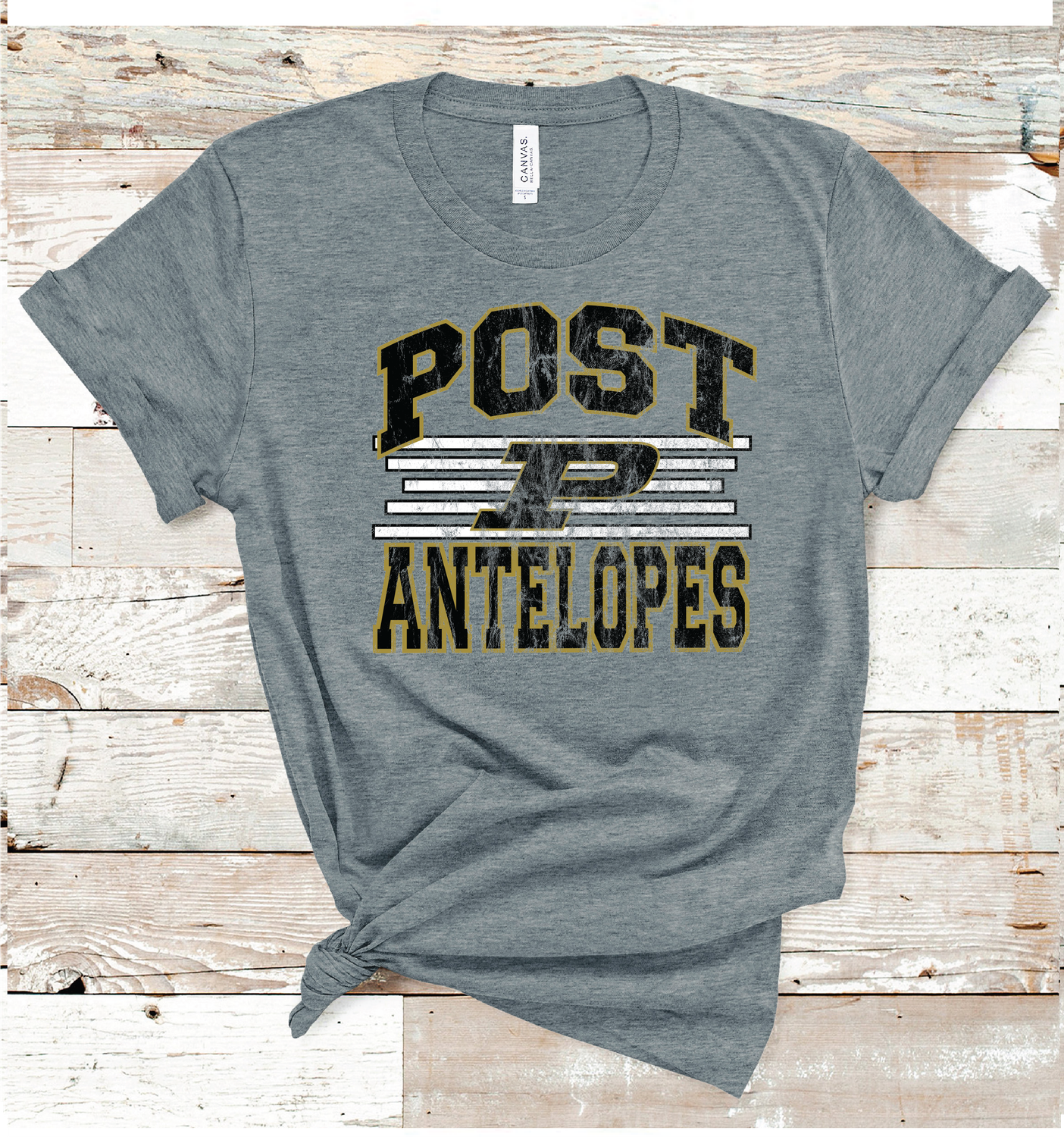 2024 POST ANTELOPES OLD SCHOOL ( DARK GRAY)
