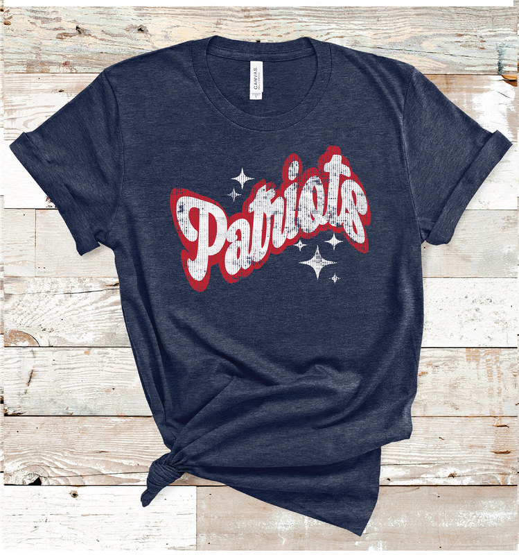 2024 LUBBOCK COOPER PATRIOTS GROOVY ( HEATHER NAVY)