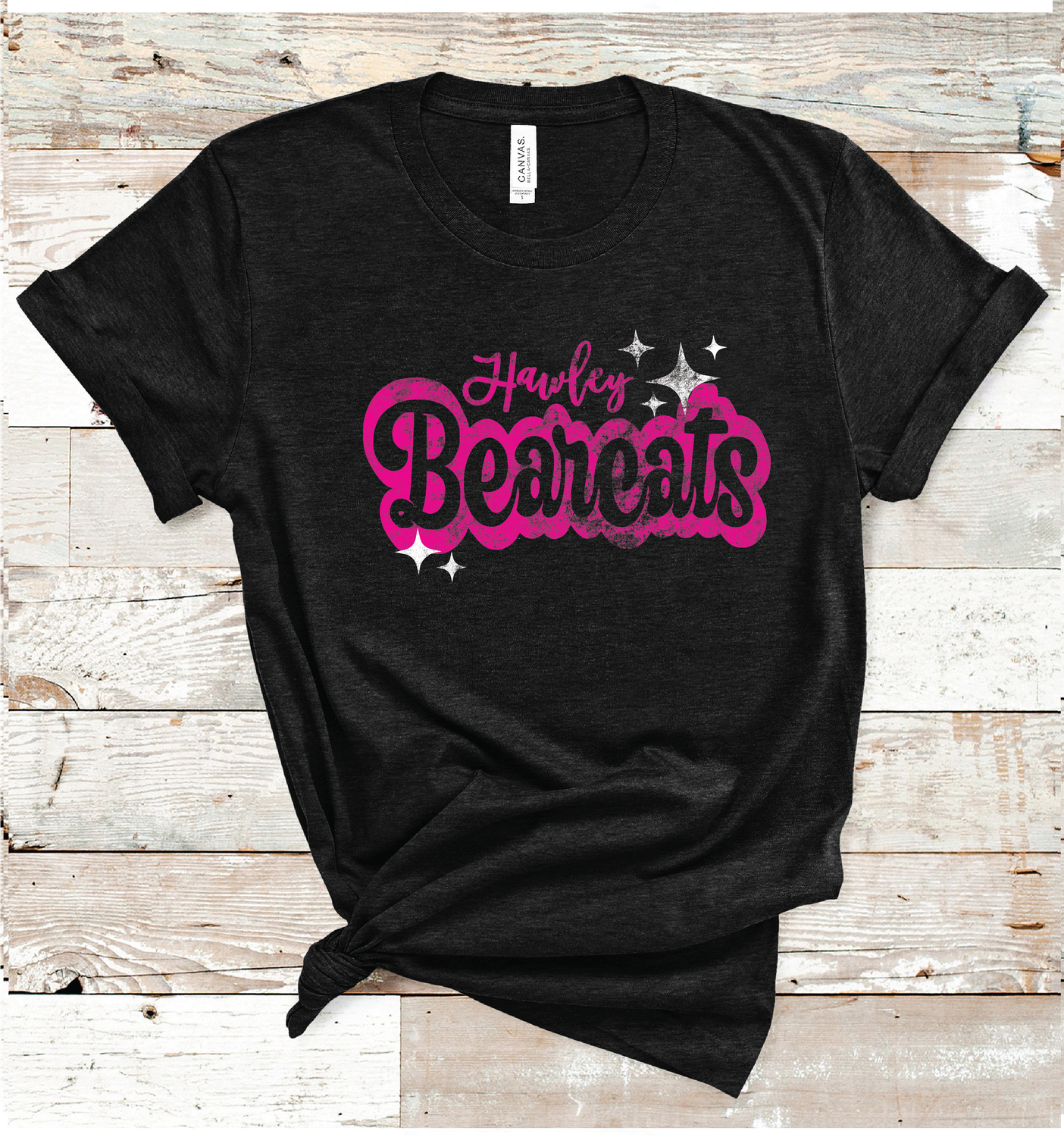 2024 HAWLEY BEARCATS PINK WORDING (HEATHER BLACK)
