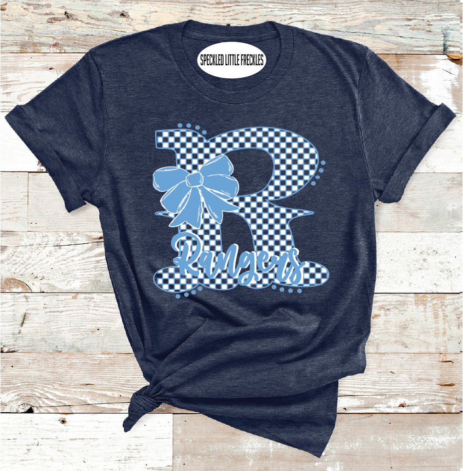 2025 GREENWOOD BOW LETTER  (HEATHER NAVY)