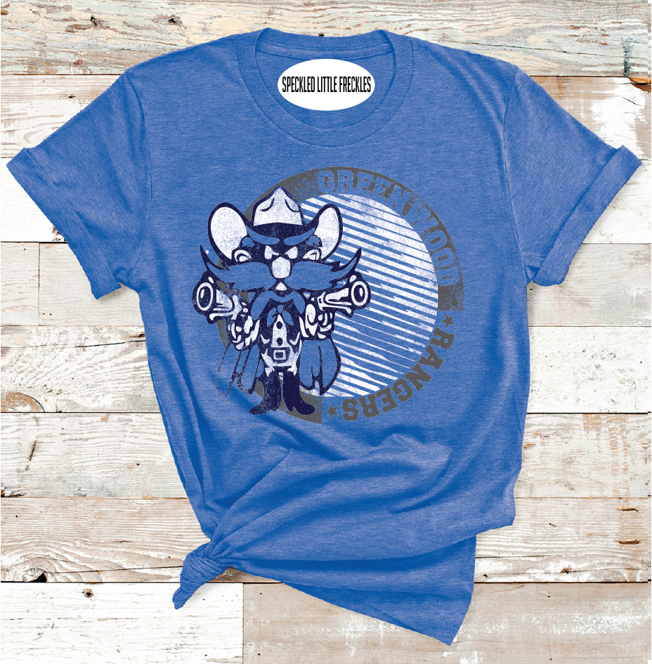 2025 GREENWOOD STRIPE MASCOT CIRCLE  (HEATHER COLUMBIA)