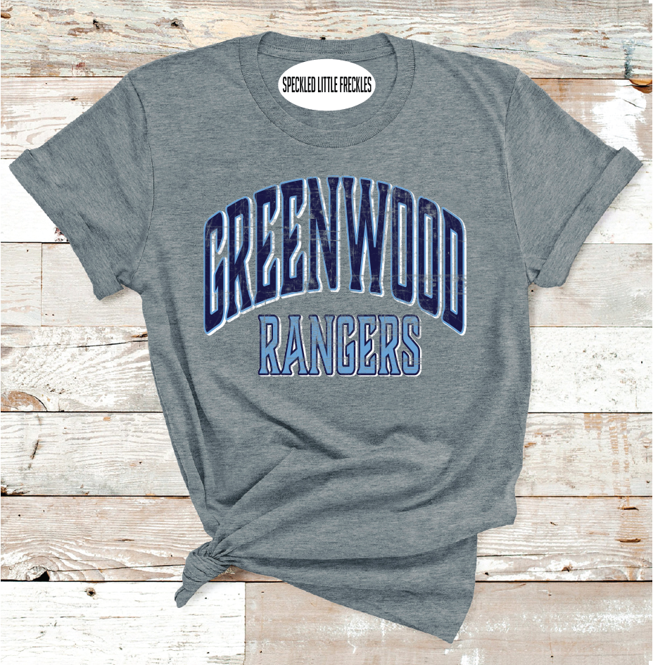 2025 GREENWOOD SCHOOL COLORS  (DARK GRAY)