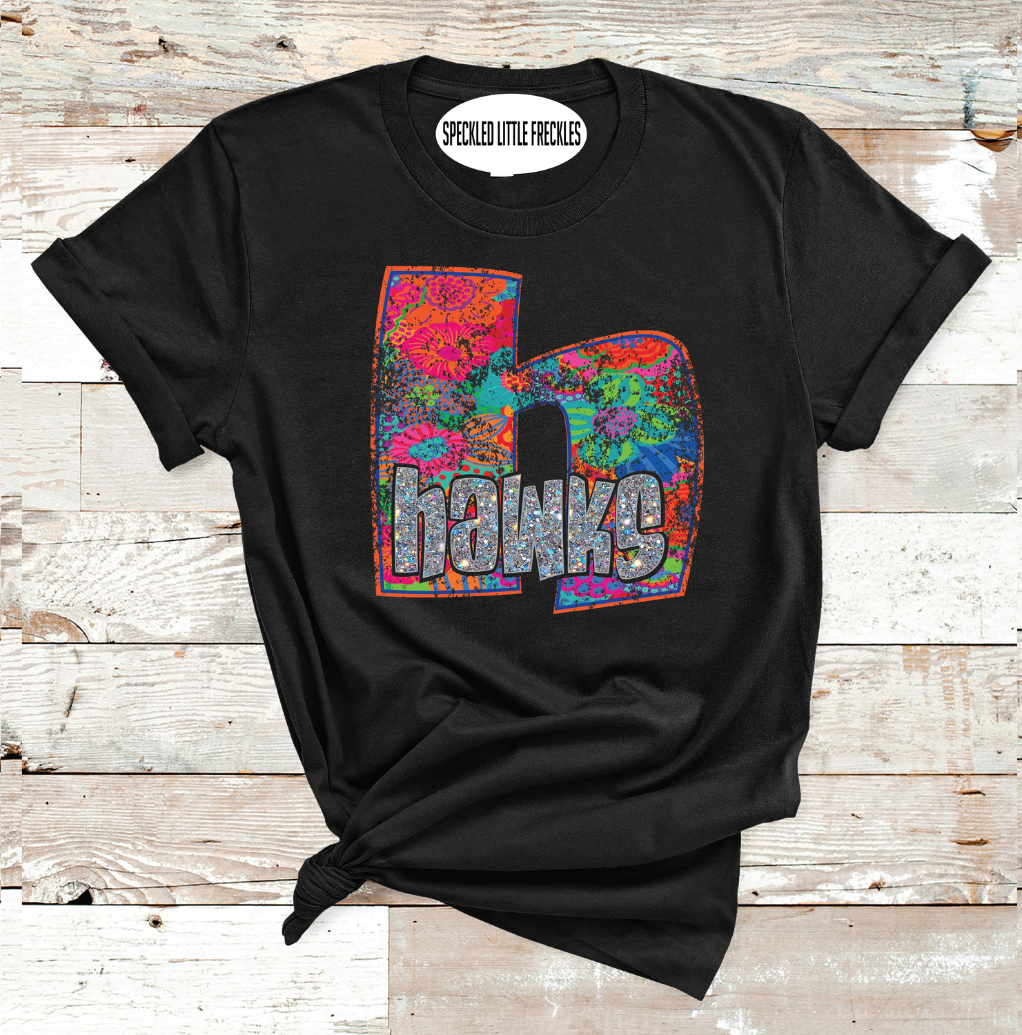 2025 WALL  FLORAL LETTER (HEATHER BLACK)