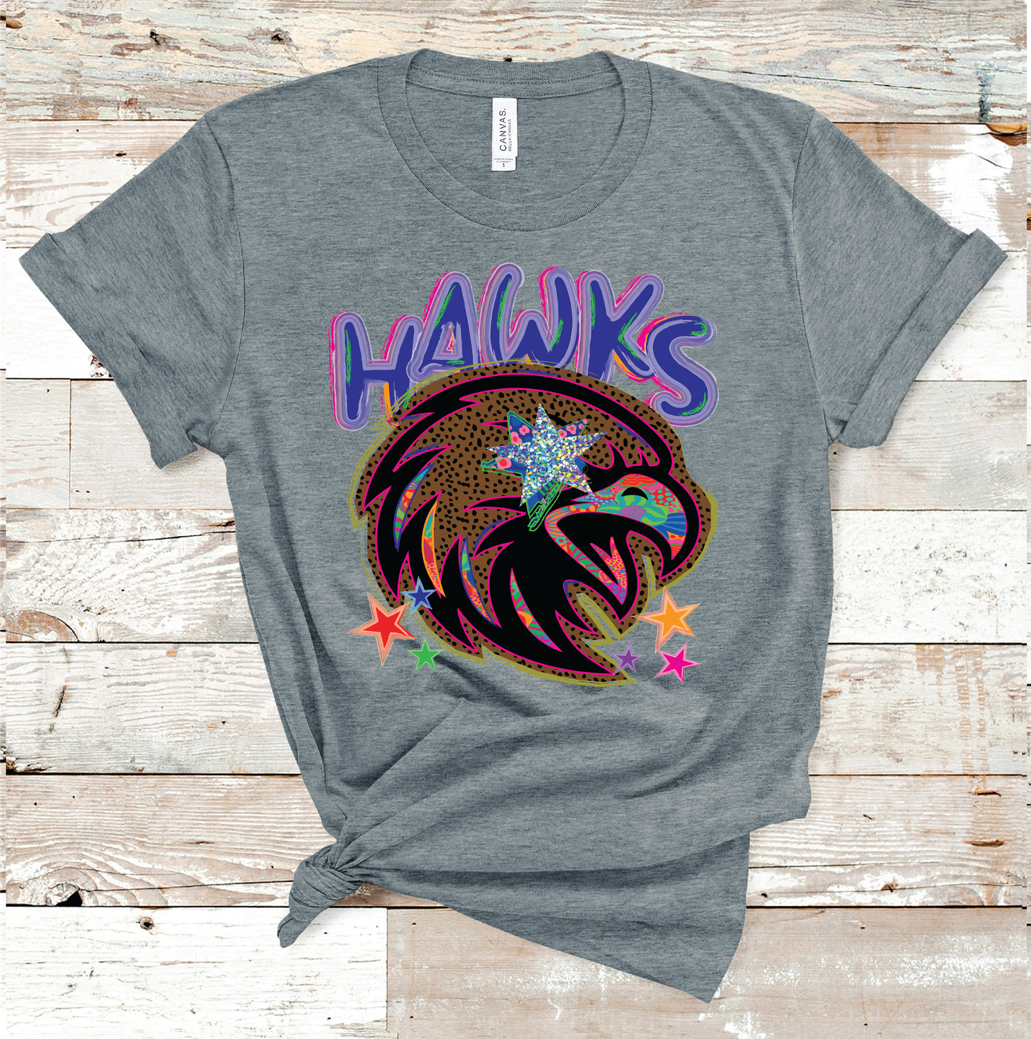 2025 WALL HAWKS STAR EYES  (DARK GRAY)