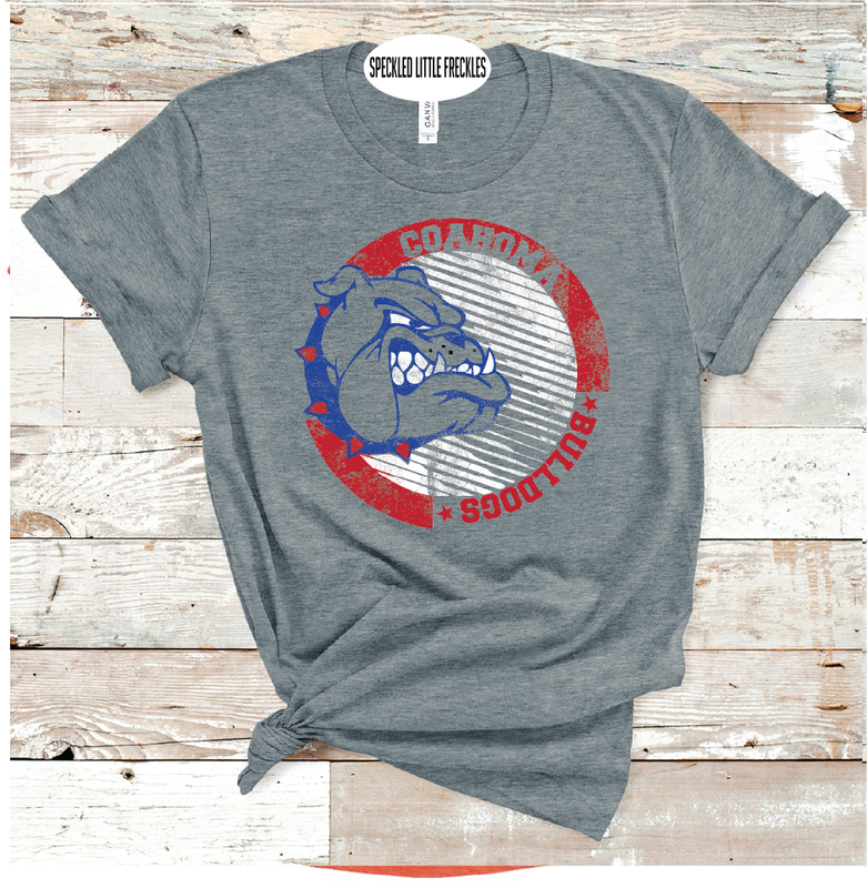 2025 COAHOMA STRIPE CIRCLE  (DARK GRAY)