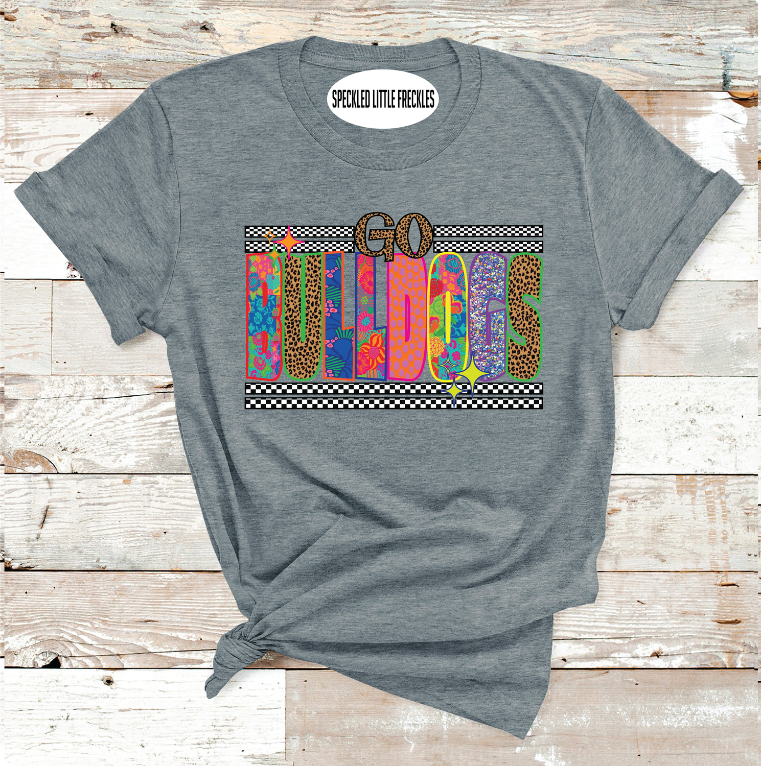 2025 IRA GROOVY GO BULLDOGS  (DARK GRAY)