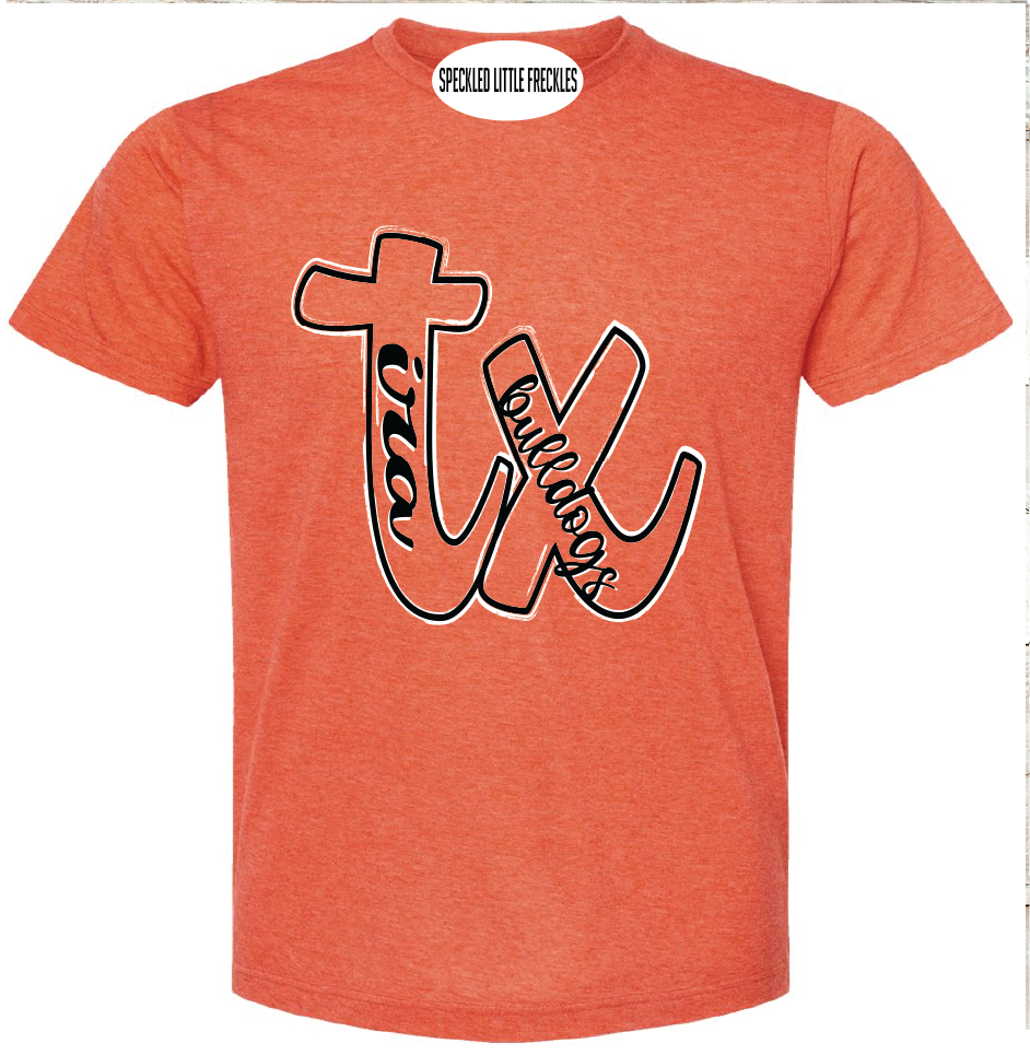 2025 IRA BULLDOGS TX (HEATHER ORANGE)