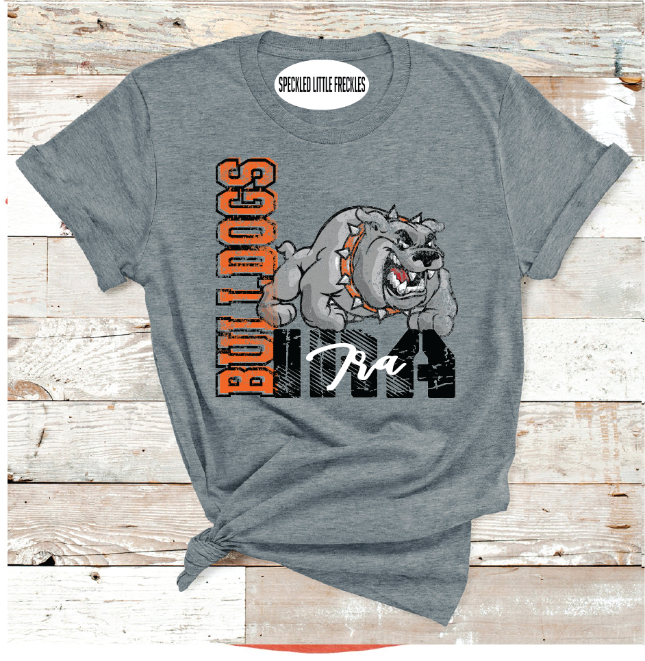 2025 IRA BULLDOGS VINTAGE (DARK GRAY)