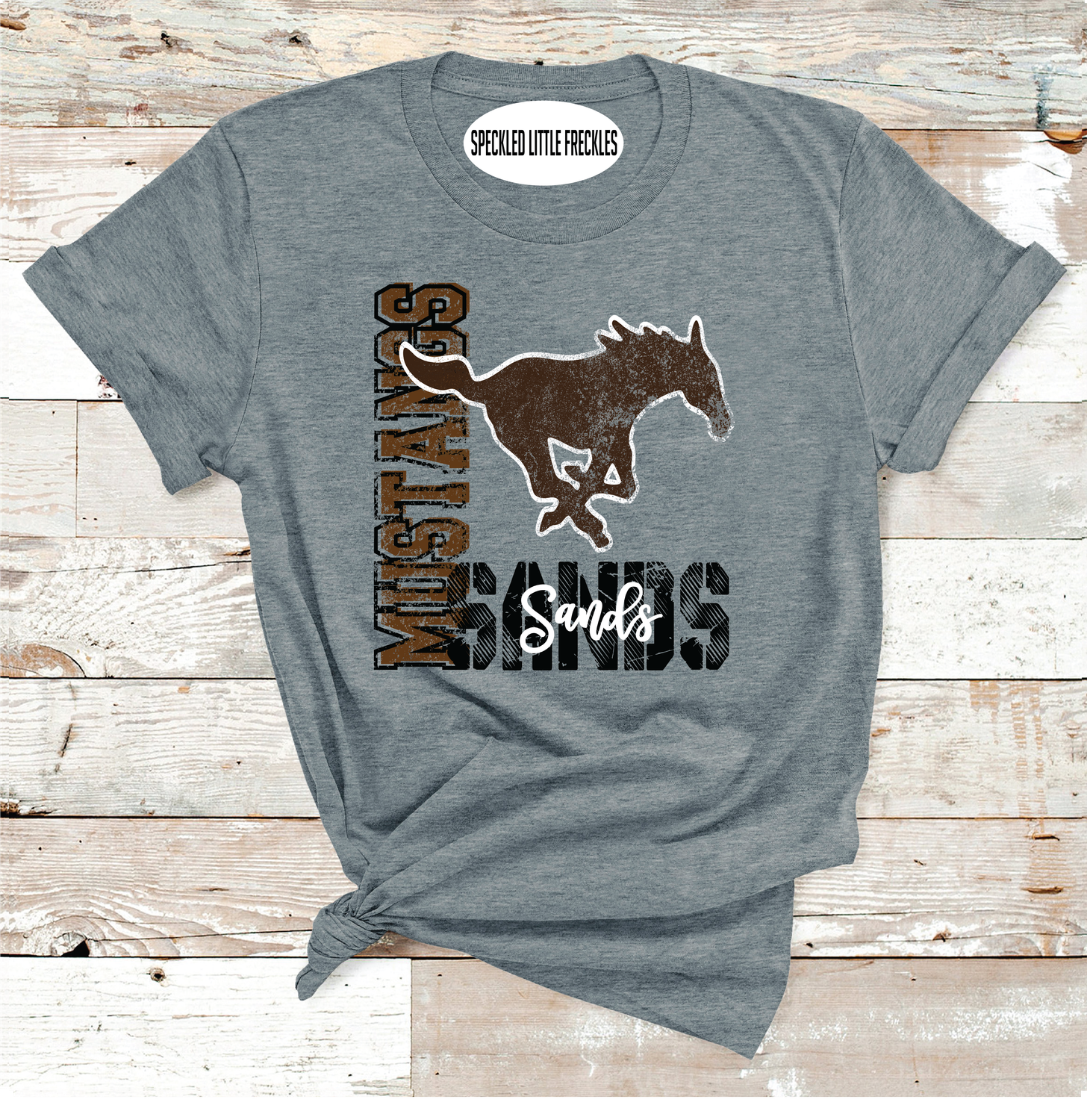 2025 SANDS MUSTANGS VINTAGE  (DARK GRAY)