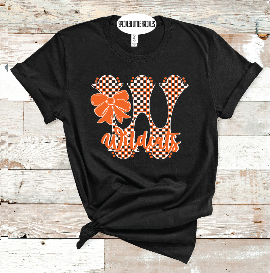 2025 WINK BOW LETTER  (HEATHER BLACK)