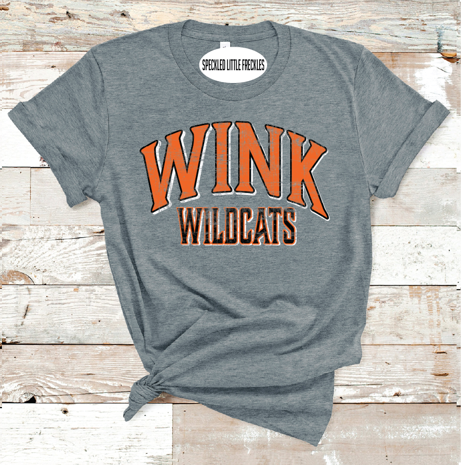 2025 WINK SCHOOL COLORS (DARK GRAY)