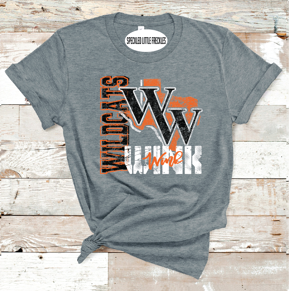 2025 WINK WILDCATS VINTAGE (DARK GRAY)