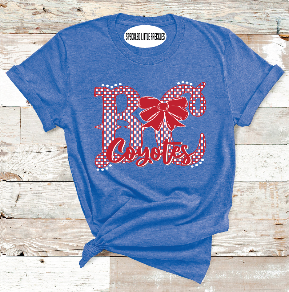 2025 BORDEN COYOTES BOW LETTER (HEATHER COLUMBIA)