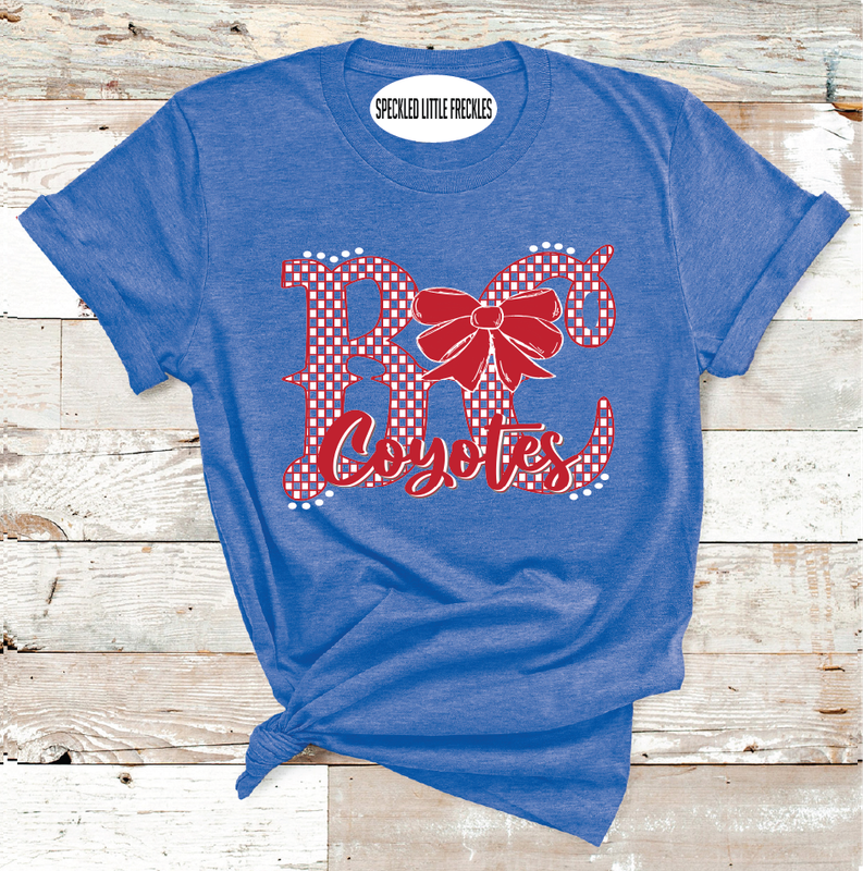 2025 BORDEN COYOTES BOW LETTER (HEATHER COLUMBIA)