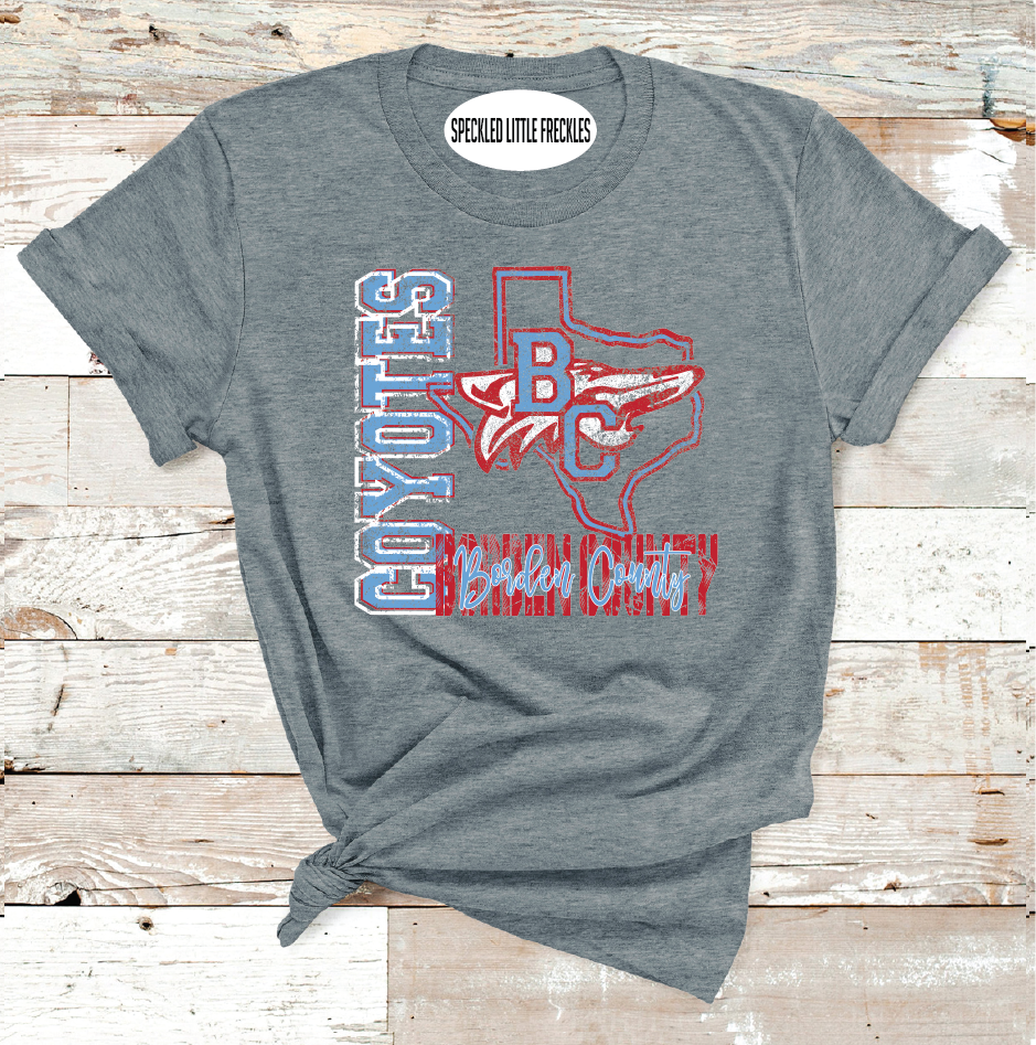 2025 BORDEN COYOTES VINTAGE (DARK GRAY)