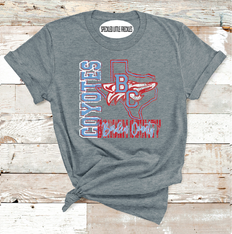 2025 BORDEN COYOTES VINTAGE (DARK GRAY)