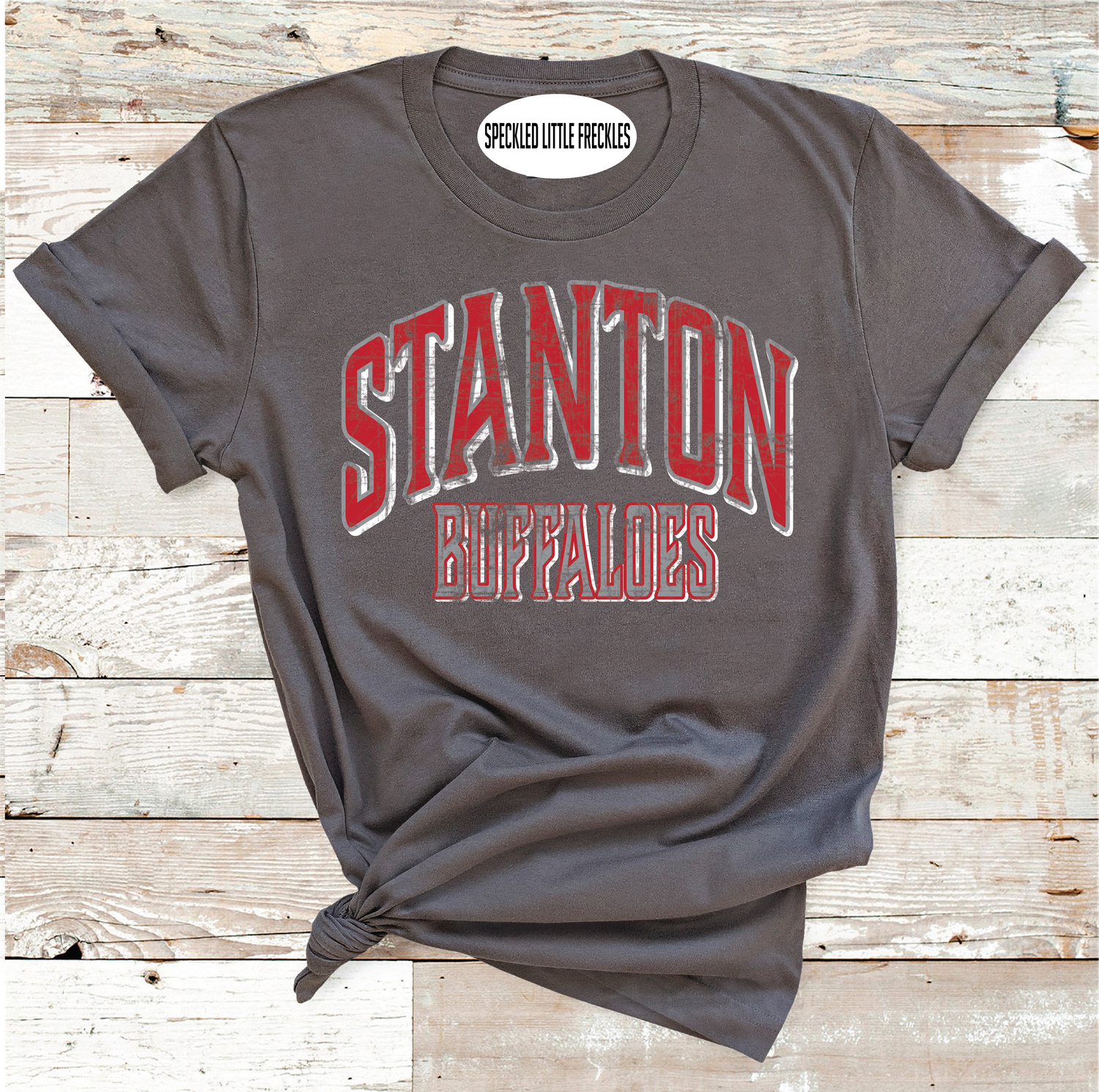 2025 STANTON BUFFALOES SCHOOL COLORS  (CHARCOAL)