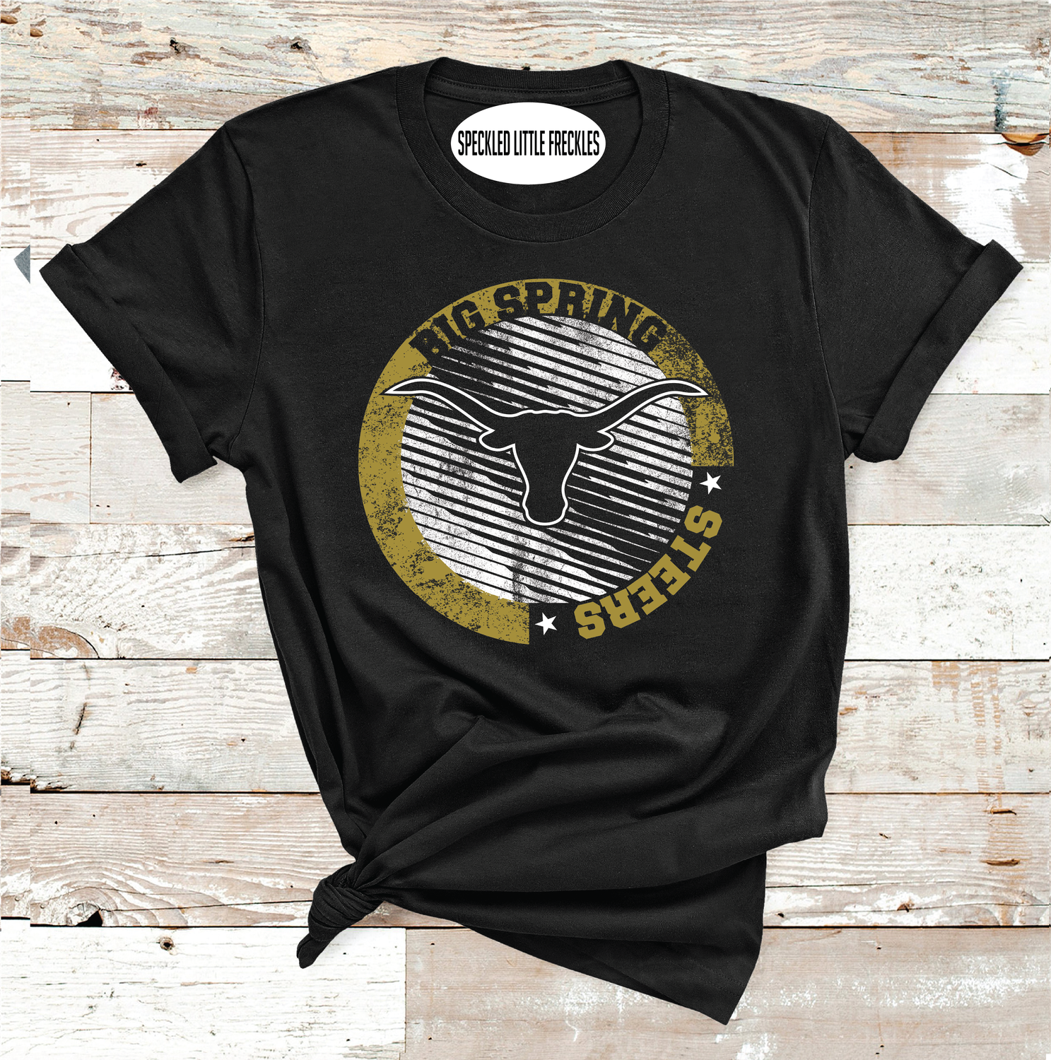 2025 BIG SPRING STEERS STRIPE CIRCLE  (HEATHER BLACK)