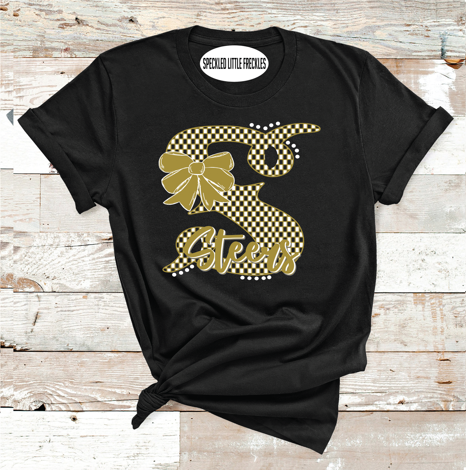 2025 BIG SPRING STEERS BOW LETTER  (HEATHER BLACK)