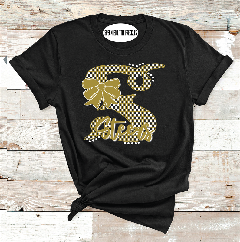 2025 BIG SPRING STEERS BOW LETTER  (HEATHER BLACK)